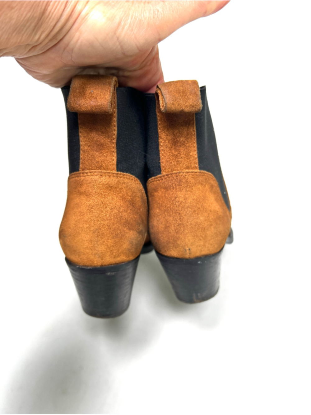 Everlane Womans Boots Tan Brown Suede The Western Boot Ankle Southwest 6.5 - Picture 5 of 7